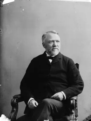 Portrait of Andrew Carnegie