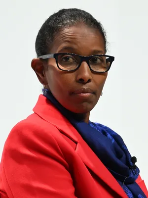 Ayaan Hirsi Ali in London in October 2023.