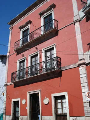 The house in Guanajuato where Diego Rivera was born in 1886, now a museum.