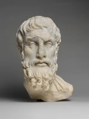 Portrait of Epicurus