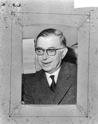 Portrait of Jean-Paul Sartre