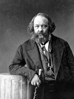 Portrait of Mikhail Bakunin