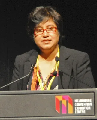 Portrait of Taslima Nasrin